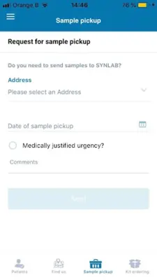 SYNLAB android App screenshot 0