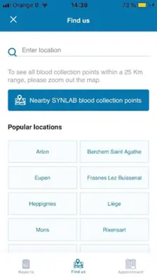 SYNLAB android App screenshot 3